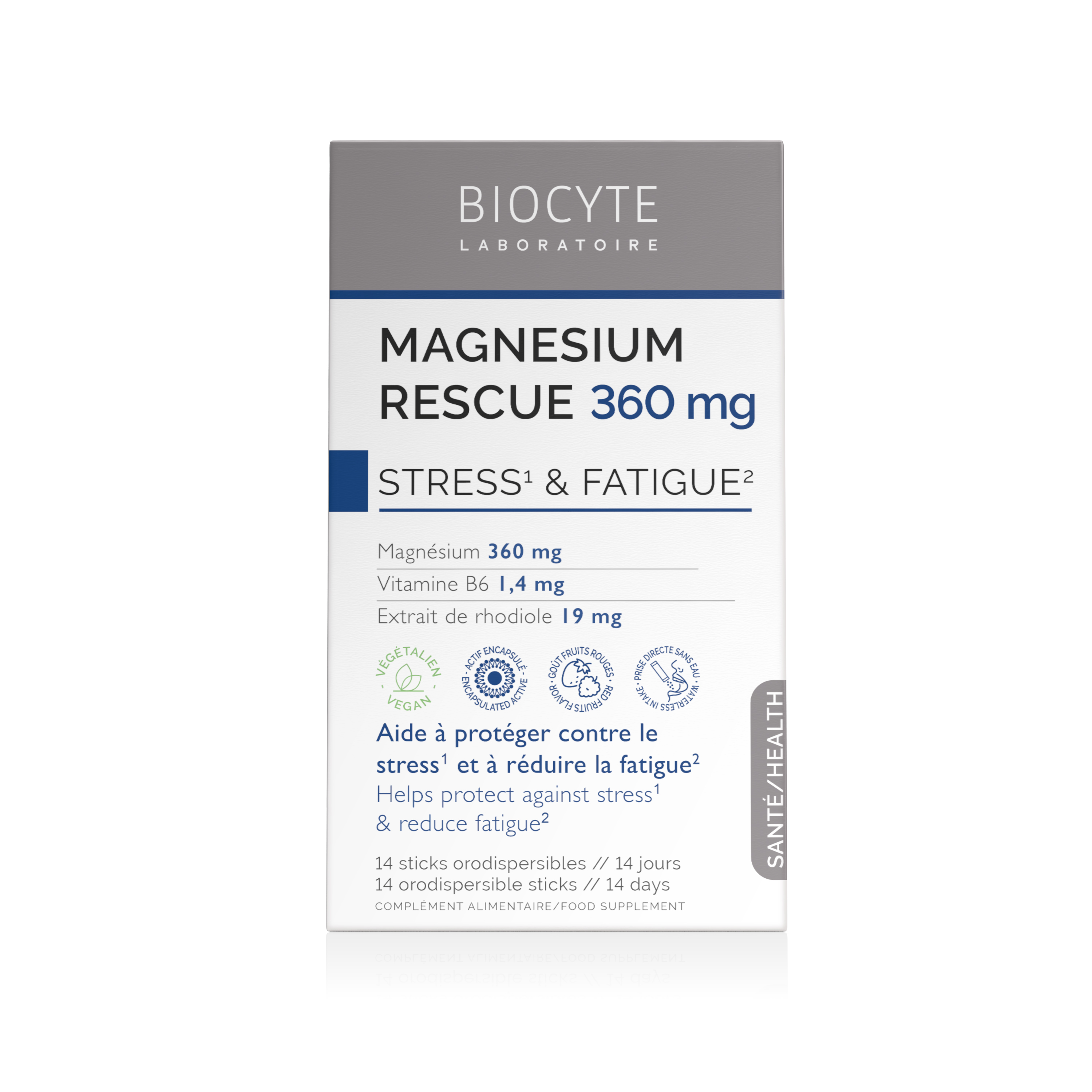 Magneziu orodispersabil, 14 plicuri, Biocyte