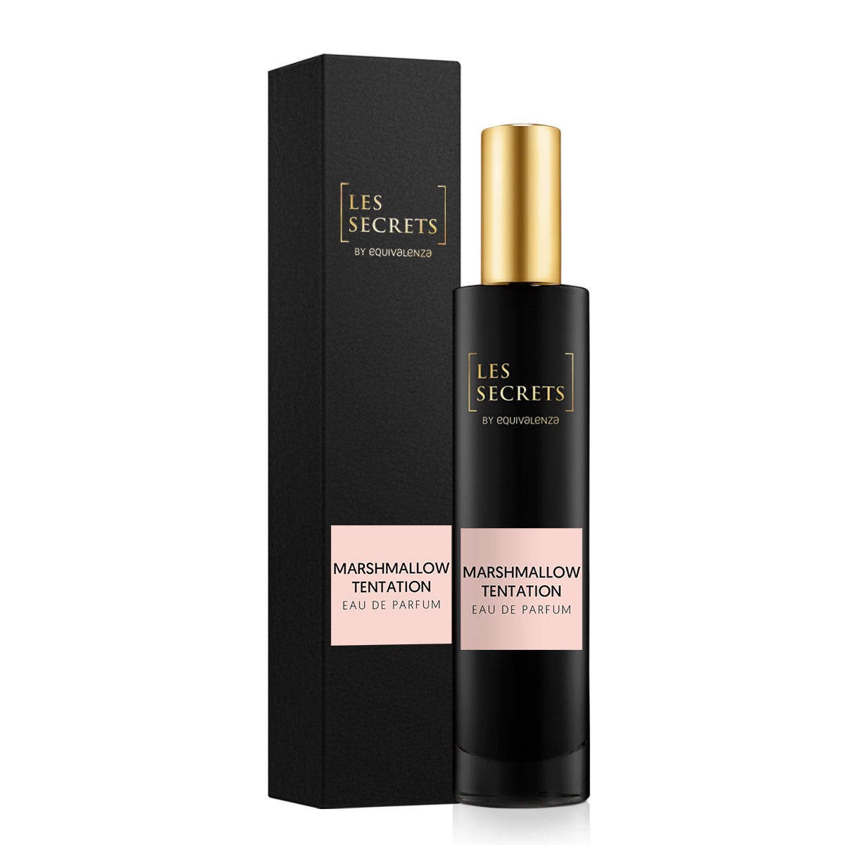 Apa de parfum unisex Les Secrets, Marshmallow Tentation 758, 50 ml, Equivalenza