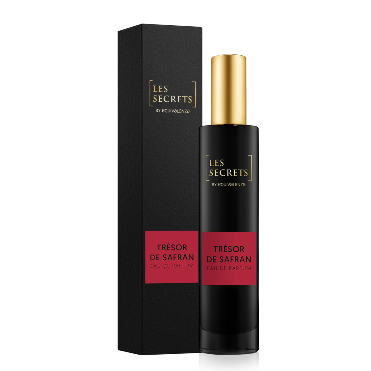 Apa de parfum unisex Les Secrets, Tresor de Safran 743, 50 ml, Equivalenza
