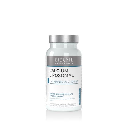 Calciu lipozomal, 60 capsule, Biocyte