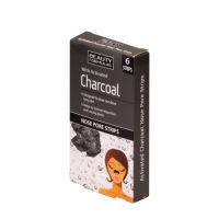 Benzi de nas cu carbune pentru curatarea porilor, 6 bucati, Beauty Formulas
