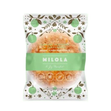 Biscuit fara gluten cu portocala, cardamon si migdale, 50 g, Milola