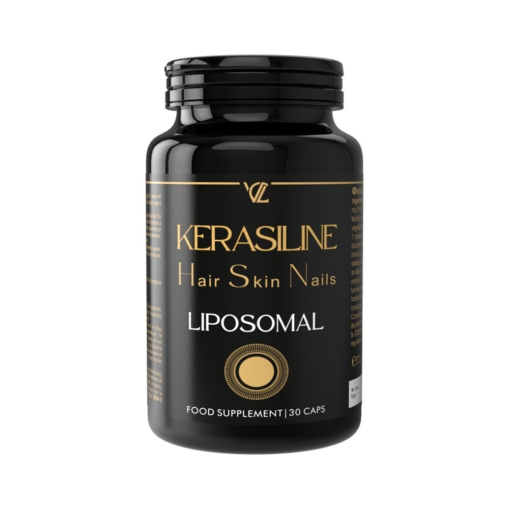Supliment pentru par, unghii si piele Kerasiline Liposomal, 30 capsule, Vio Nutri Lab