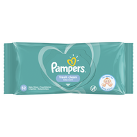 Servetele umede Fresh Clean, 52 buc, Pampers