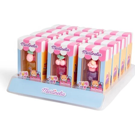 Set lac de unghii cu sclipici si inel Yummy, Martinelia 748580
