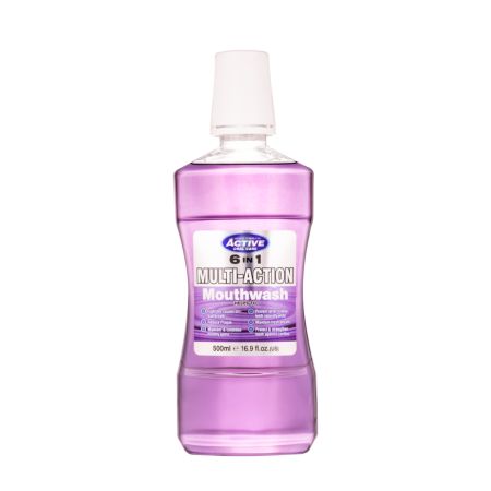 Apa de gura 6 in 1 Multi Action, 500 ml, Beauty Formulas