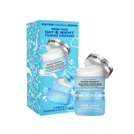 Set Crema de zi, 20 ml + Crema de noapte, 20 ml Water Drench, Peter Thomas Roth