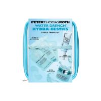 Set Plasturi pentru ochi 10 bucati + Crema hidratanta 20 ml + Crema cu protectie solara SPF 45, 20 ml Water Drench, Peter Thomas Roth