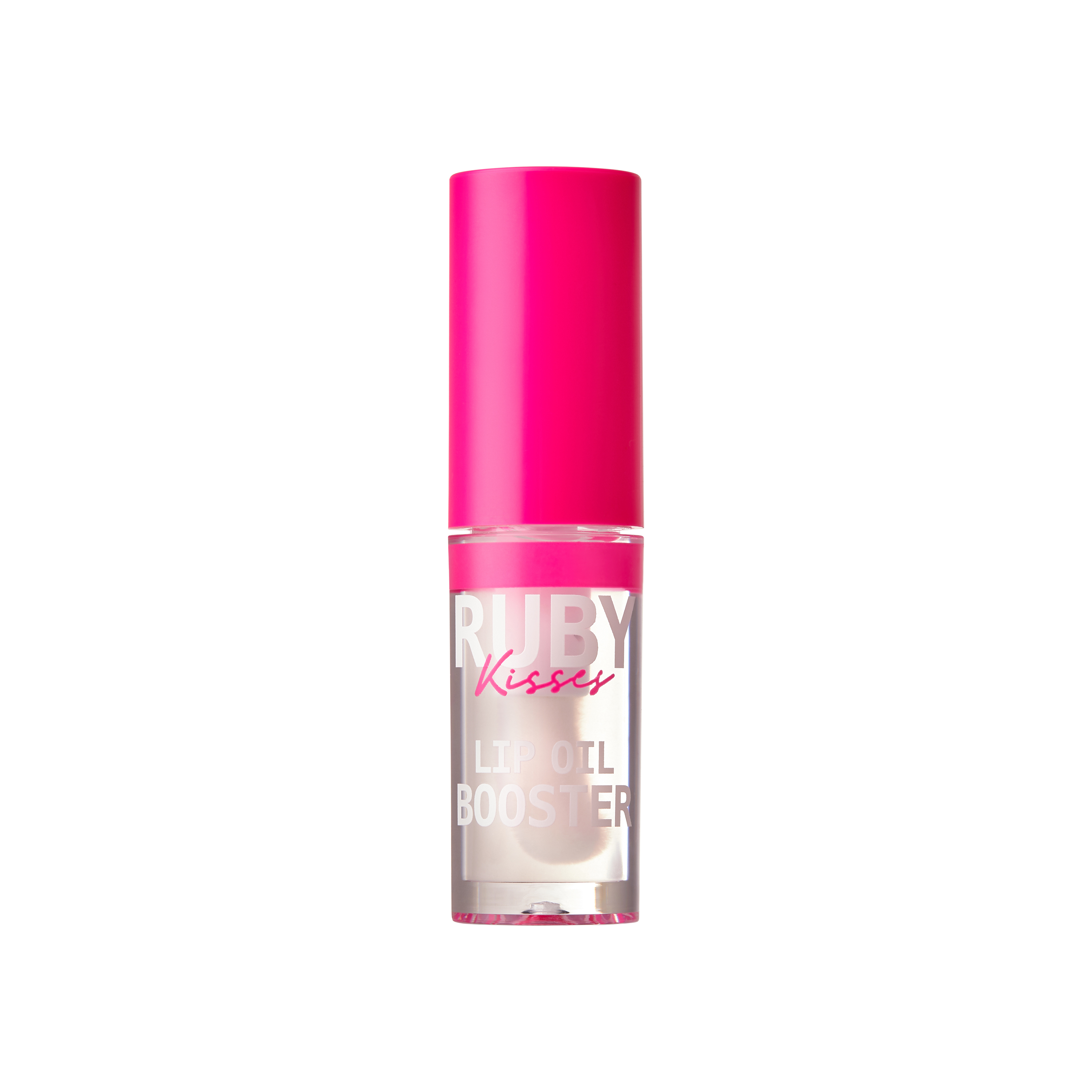 Ulei de buze Booster, Clear, 2.4 ml, Ruby Kisses