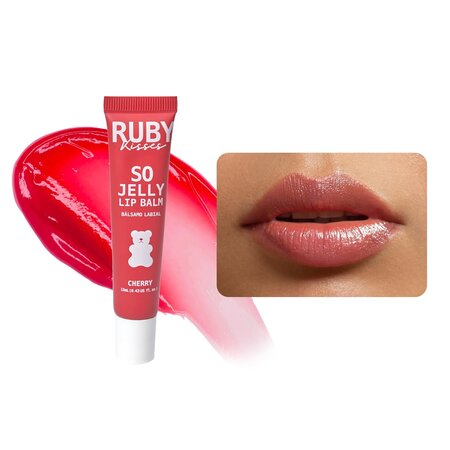 Balsam de buze So Jelly, Cherry, 13 ml, Ruby Kisses 747672