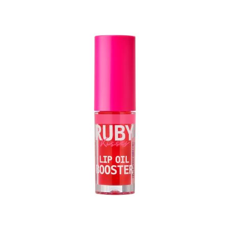 Ulei de buze Booster, Strawberry, 2.4 ml, Ruby Kisses