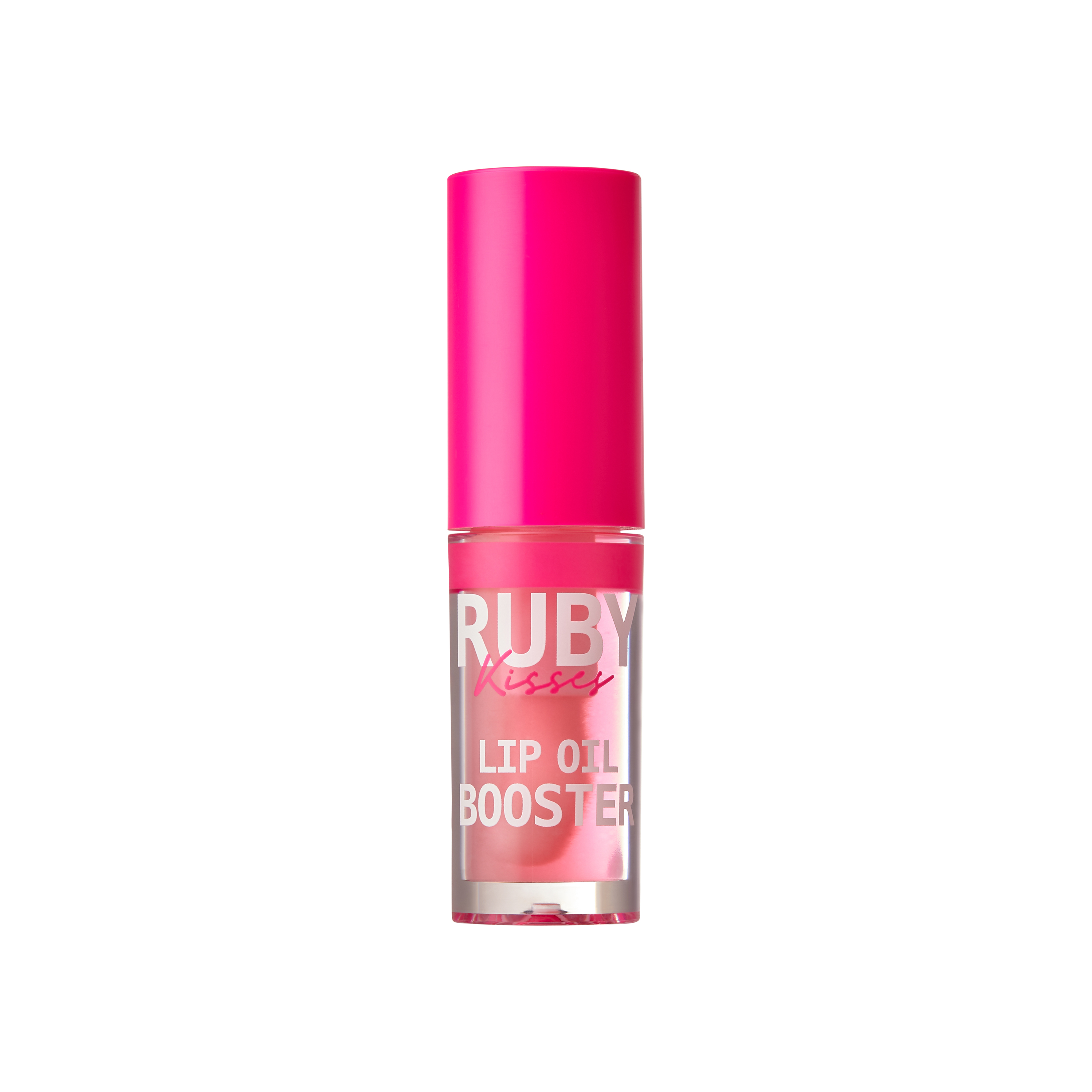 Ulei de buze Booster, Soft Pink, 2.4 ml, Ruby Kisses