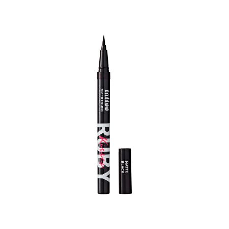 Tus de ochi Tattoo Felt Tip, Matte Black, 0.7 ml, Ruby Kisses