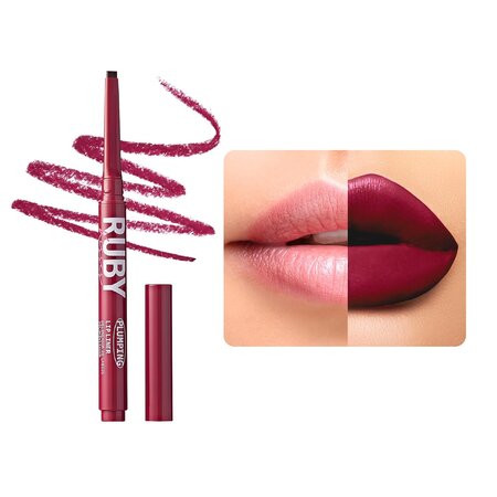 Creion de buze Plumping Lip Liner, Red Wine, 0.16 g, Ruby Kisses 747730