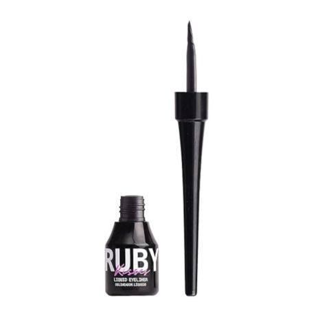 Tus de ochi Liquid Eyeliner, Black, 3 g, Ruby Kisses