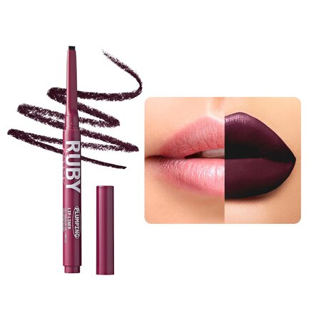 Creion de buze Plumping Lip Liner, Plum Berry, 0.16 g, Ruby Kisses 747787