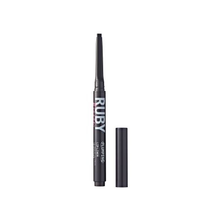 Creion de buze Plumping Lip Liner, Black, 0.16 g, Ruby Kisses