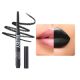 Creion de buze Plumping Lip Liner, Black, 0.16 g, Ruby Kisses 747790