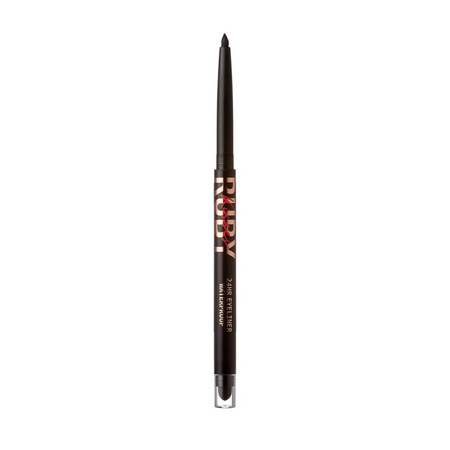 Creion de ochi 24H Waterproof, Blackest Black, 0.3 g, Ruby Kisses
