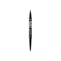 Tus de ochi cu doua capete, lichid si gel Duo Felt, Black, 0.35ml x 0.1g, Ruby Kisses