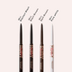 Creion de ochi 24H Waterproof, Black Brown, 0.3 g, Ruby Kisses 747830