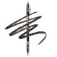 Creion pentru sprancene Go Brow, Black Brown, 1.25 g, Ruby Kisses 747840