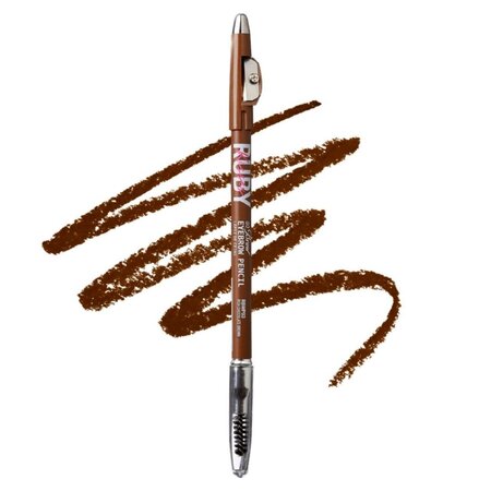 Creion pentru sprancene Go Brow, Chocolate Brown, 1.25 g, Ruby Kisses 747844