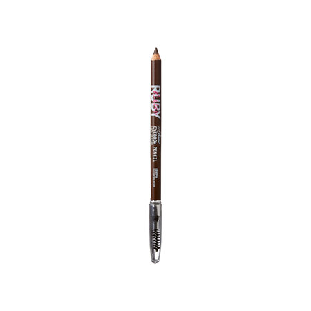 Creion pentru sprancene Go Brow, Medium Brown, 1.25 g, Ruby Kisses 747864