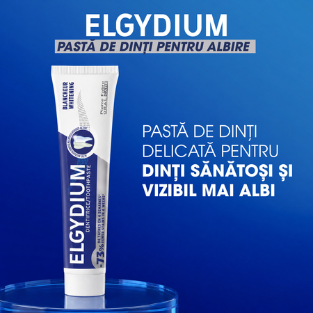 Pasta de dinti pentru albire, 75 ml, Elgydium 813233