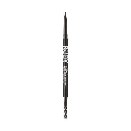 Creion pentru sprancene Go Brow Super Slim, Black Brown, 0.09 g, Ruby Kisses 747927