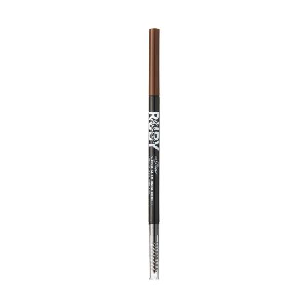 Creion pentru sprancene Go Brow Super Slim, Medium Brown, 0.09 g, Ruby Kisses