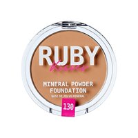 Pudra compacta Mineral Powder Foundation, Buff Beige, 10 g, Ruby Kisses