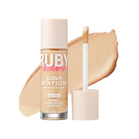 Fond de ten 3 in 1 Glowy Skin Filter, Fair Light, 30 ml, Ruby Kisses 748029