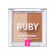 Paleta Duo Iluminator si Bronzer, Light, 9.9 g, Ruby Kisses 748034