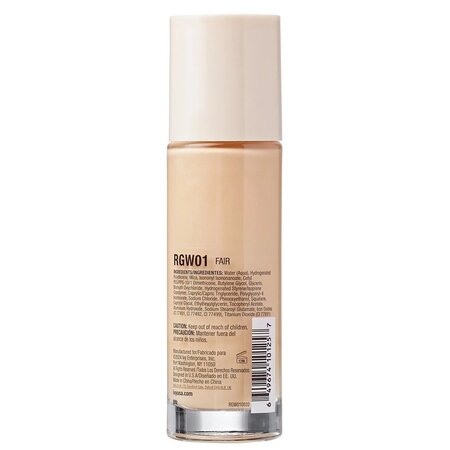 Fond de ten 3 in 1 Glowy Skin Filter, Fair, 30 ml, Ruby Kisses 748047