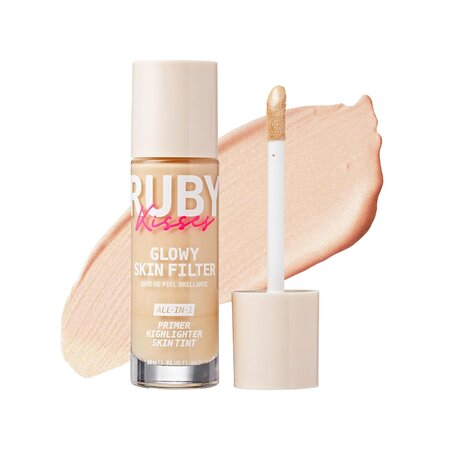 Fond de ten 3 in 1 Glowy Skin Filter, Fair, 30 ml, Ruby Kisses 748033