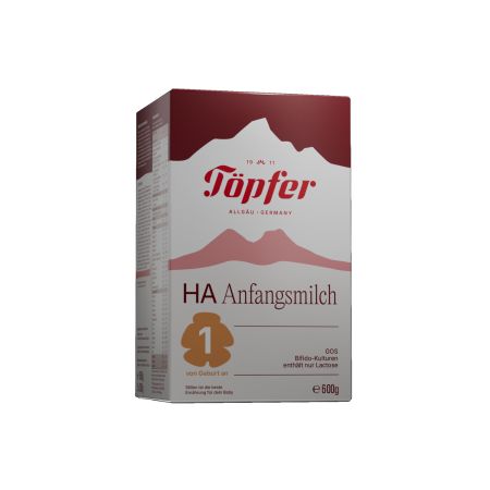 Formula de lapte praf HA1, 600 g, Topfer