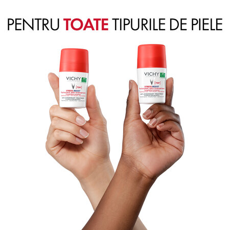 Deodorant roll-on intensiv Stress Resist 72 h, 50 ml, Vichy 708288