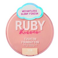 Fond de ten compact Cushion Foundation, Porcelain, 15 g, Ruby Kisses