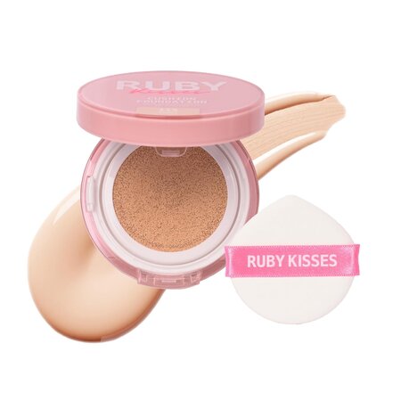 Fond de ten compact Cushion Foundation, Ivory, 15 g, Ruby Kisses 748112