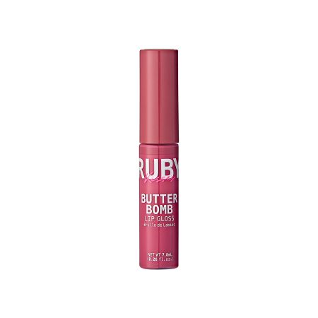 Luciu de buze Butter Bomb, Blushing, 7.8 ml, Ruby Kisses
