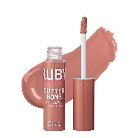 Luciu de buze Butter Bomb, Nude, 7.8 ml, Ruby Kisses 748165