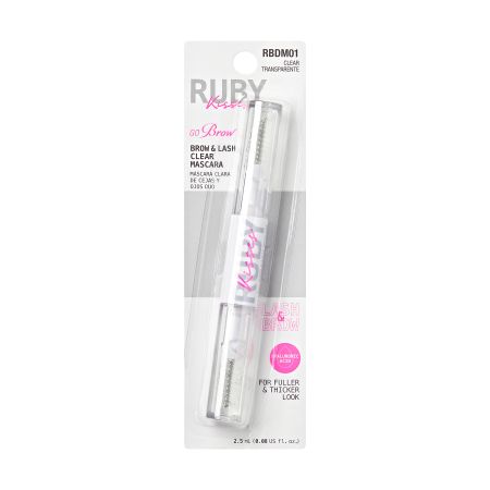 Mascara sprancene Go Brow Duo, Clear, 2.5 ml, Ruby Kisses