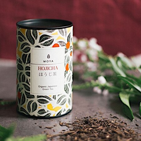 Ceai verde japonez Bio Hojicha, 60 g, Moya 748371