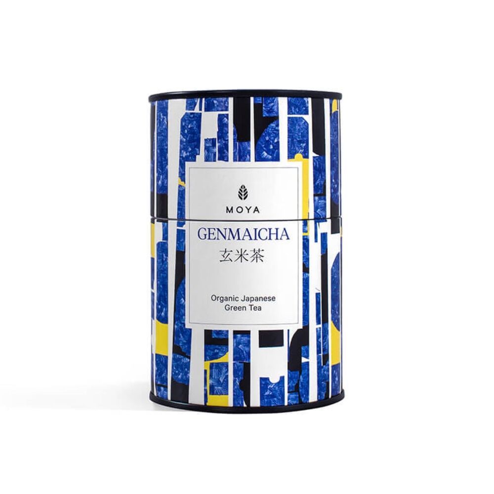 Ceai verde japonez Bio Genmaicha, 60 g, Moya
