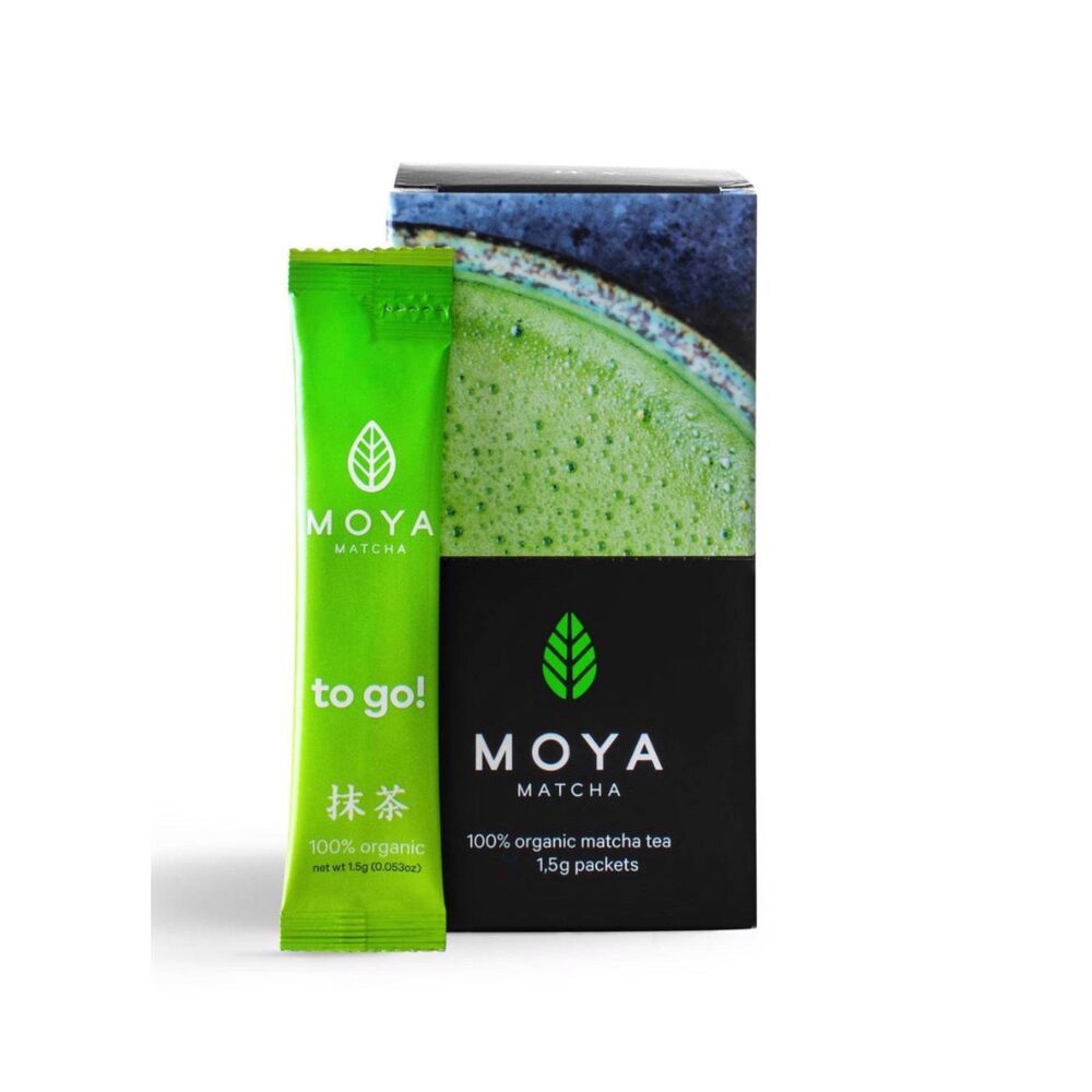 Ceai verde Bio To Go Matcha Traditional, 7 plicuri x 1.5 g, Moya