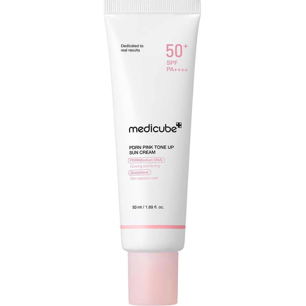 Crema cu protectie solara SPF 50+  PA++++ PDRN Pink Tone Up, 50 ml, Medicube