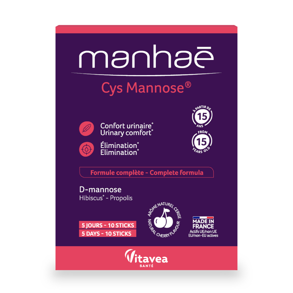 Cys Mannose Manhae, 10 plicuri, Vitavea Sante