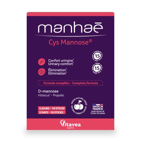 Cys Mannose Manhae, 10 plicuri, Vitavea Sante
