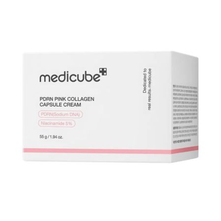 Crema cu capsule de PDRN si Colagen Pink Collagen, 55 g, Medicube